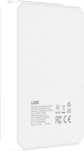 UAG Workflow 5000mAh Extended Battery Pack - Healthcare