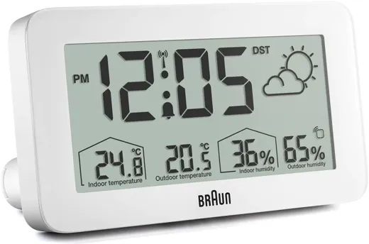 Braun Weather Station - BC13WP-DCF - white