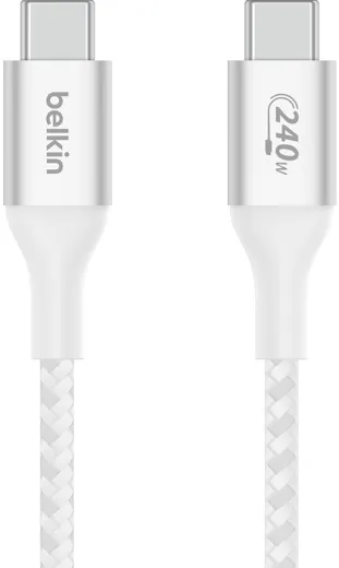 Belkin Boost Charge USB-C to USB-C Cable 240W 1m - white