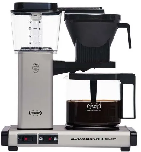Moccamaster KBG Select [CH-Version] - matt silver