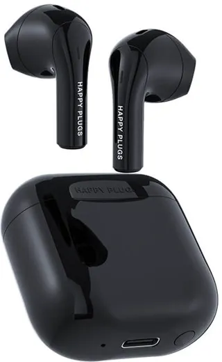 Happy Plugs Headphones Joy In-Ear TWS - black