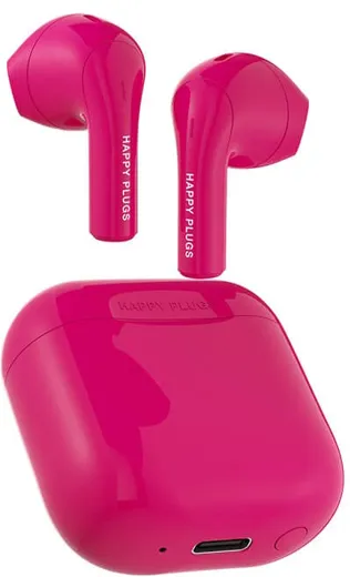 Happy Plugs Headphones Joy In-Ear TWS - cerise