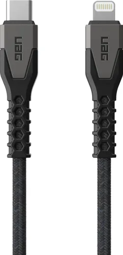 UAG Kevlar Core Power Cable USB-C to Lightning - black/gray