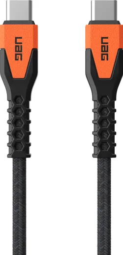 UAG Kevlar Core Power Cable USB-C to USB-C - black/orange