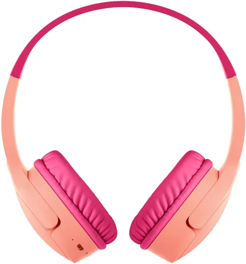 Belkin SOUNDFORM Mini Bluetooth - On-Ear Headphones for Kids - pink
