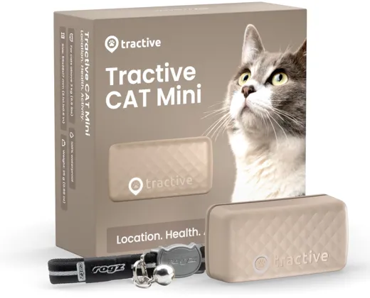 Tractive GPS CAT Mini - brown