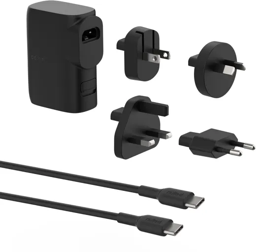 Belkin Boost Charge Hybrid Wall Charger 25W + Power Bank 5K + Travel Adapter Kit