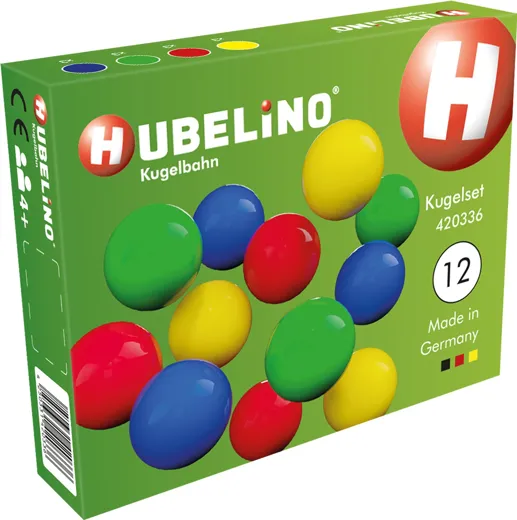 Hubelino Kugelbahn: Kugelset [12 Teile]