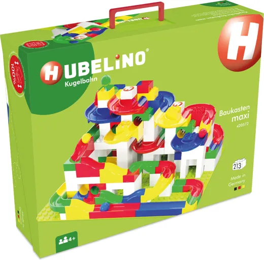 Hubelino Kugelbahn: Baukasten Maxi [213 Teile]