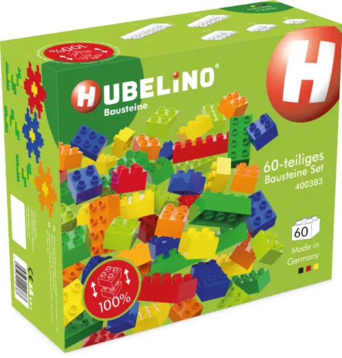 Hubelino Bausteine: Bausteine Set [60 Teile]