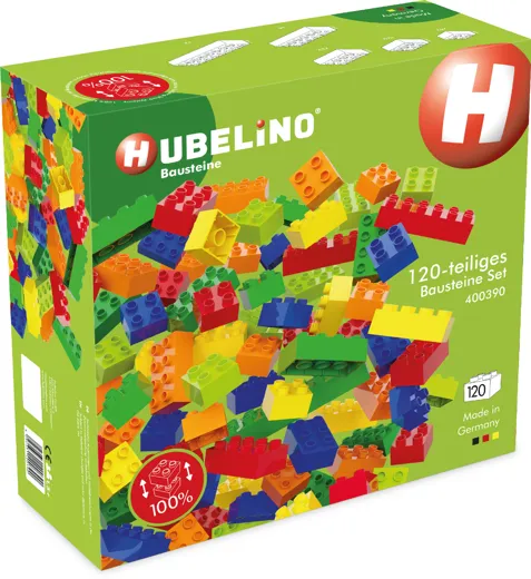 Hubelino Bausteine: Bausteine Set [120 Teile]