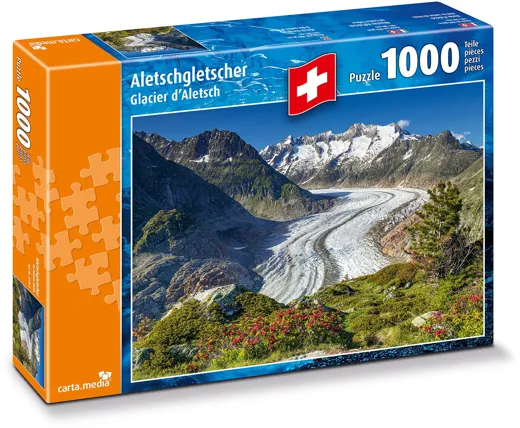Aletschgletscher - Puzzle [1000 Teile]