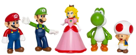 Nintendo: Super Mario Figuren 5er Set [6,5 cm]