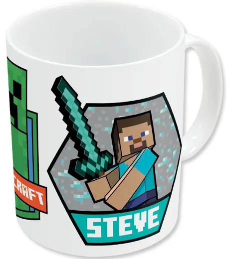 Minecraft Alex Steve Creeper - Tasse [315ml]