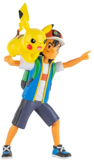 Pokémon: Battle Feature Figure - Ash+Pikachu [10 cm]