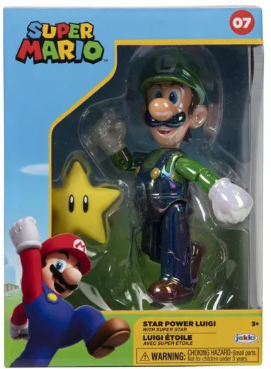 Nintendo: Luigi Stern - Figur [10 cm]