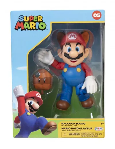 Nintendo: Racoon Mario - Figur [10 cm]