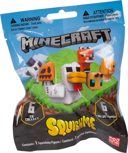 Minecraft Squishme S3 - assortiert