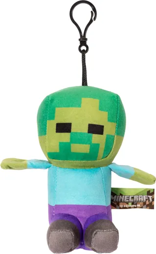 Minecraft: Clip-on Zombie Plüsch [15 cm]
