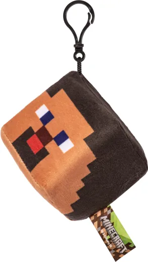 Minecraft: Clip-on Steve Head Plüsch [10 cm]