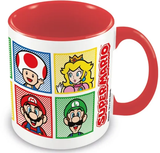 Super Mario Red  - Tasse koloriert [315ml]