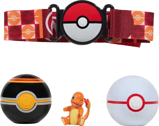Clip´n Go Gürtelset Glumanda Pokéball + Luxusball
