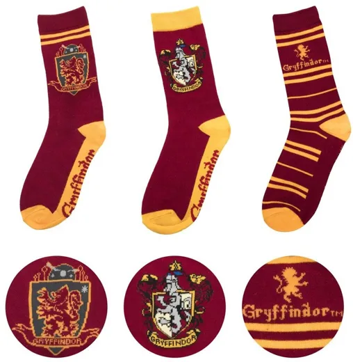 Harry Potter: Gryffindor Socken [3 Paare]