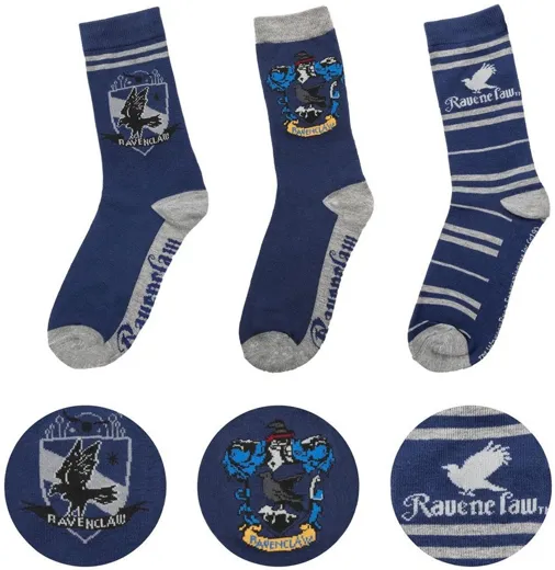Harry Potter: Ravenclaw Socken [3 Paare]