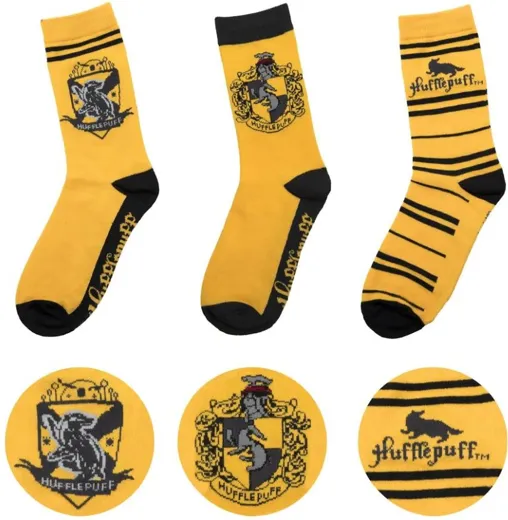 Harry Potter: Hufflepuff Socken [3 Paare]