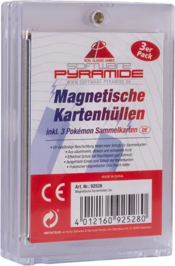 Magnetische Kartenhüllen 3er Pack