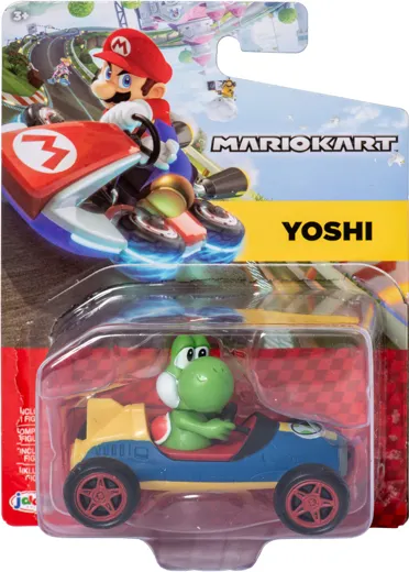 Nintendo: Super Mario Racer Figur [Yoshi] [6,5 cm]
