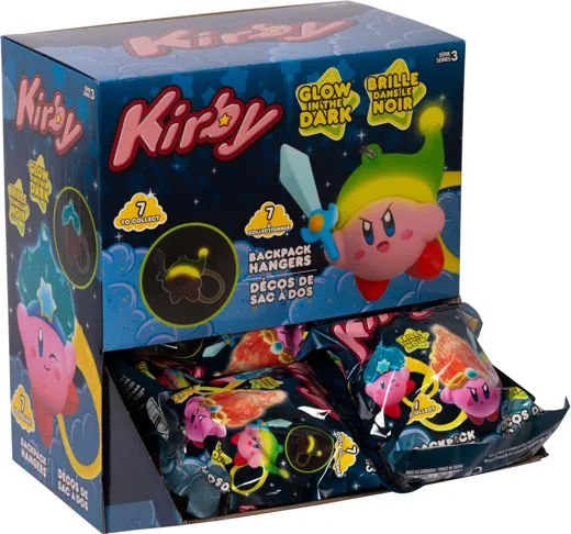 Nintendo: Kirby Backpack Hangers S3 - Blindpack