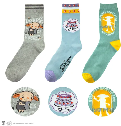 Harry Potter: Dobby Socken [3 Paare]