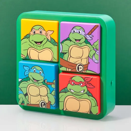 Offizielle Teenage Mutant Ninja Turtles 3D Tischlampe / Wandleuchte