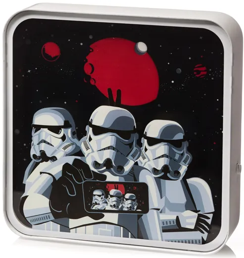 Officielle Stormtrooper Plexiglas Lampe de Bureau / Lampe Murale