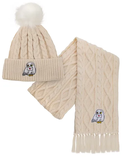 Harry Potter: Hedwig Mütze und Schal Set