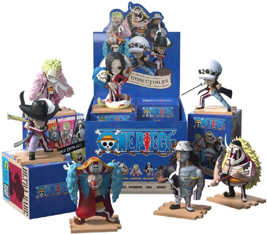 Hidden Dissectibles: One Piece Series 4 - Warlords Edition - Blindpack