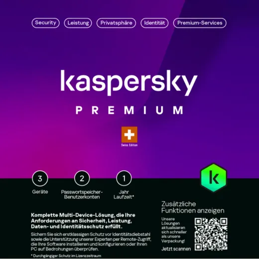Kaspersky Premium (3 PC) [PC/Mac/Android] (D/F/I)