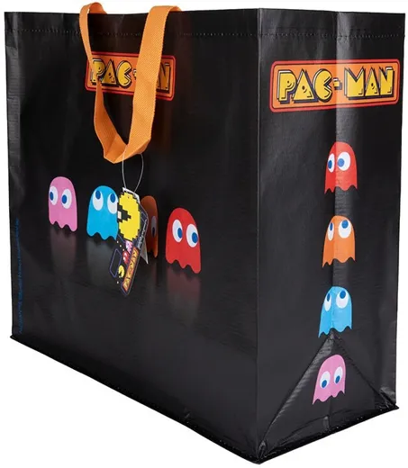 KONIX - Pac-Man Shopping Bag - black