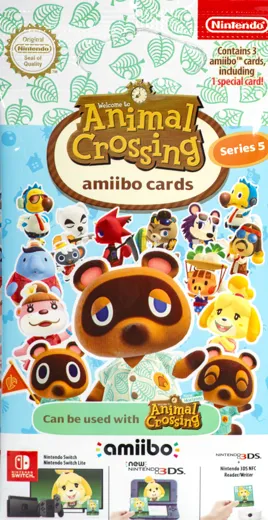 amiibo Cards Animal Crossing: Series 5 [2er Pack]