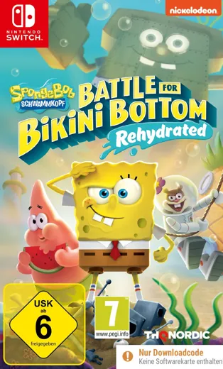 Spongebob: Battle for Bikini Bottom-Rehydrated [NSW] [Code in a Box] (D)