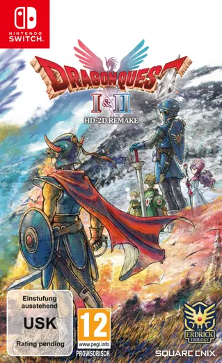 Dragon Quest I + II HD - 2D Remake [NSW] (D)