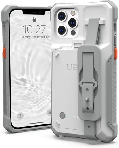 UAG Workflow Battery Case for Apple iPhone 13/14 - white/gray