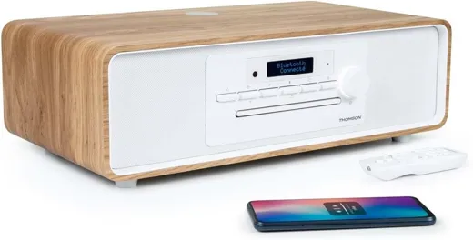 Thomson MIC301IDABBT - white/wood