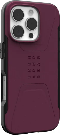 UAG Civilian Magsafe Case - iPhone 16 Pro - bordeaux