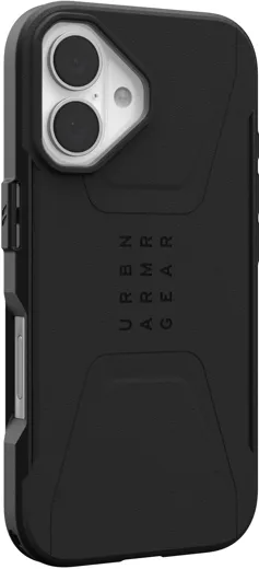 UAG Civilian Magsafe Case - iPhone 16 - black