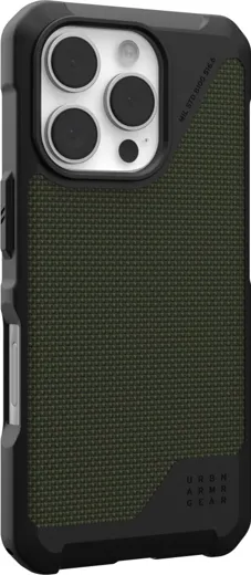 UAG Metropolis LT Magsafe Case - iPhone 16 Pro - kevlar olive