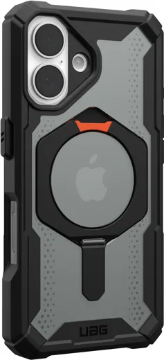 UAG Plasma XTE Magsafe Case - iPhone 16 - black/orange