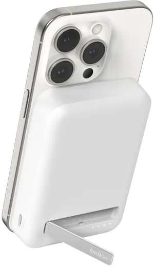 Belkin Boost Charge Pro Magnetic Powerbank with Qi2, 15W, 10K - white