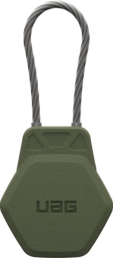 UAG Civilian Holder for Apple AirTag - olive drab